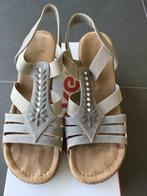 Beige sandalen Rieker, Beige, Sandalen of Muiltjes, Ophalen of Verzenden, Zo goed als nieuw