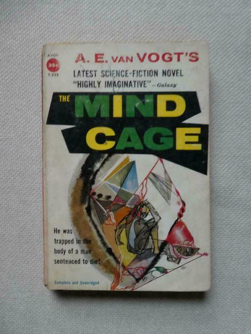 "The Mind Cage" A.E. van Vogt - 1957 (Avon), Antiek en Kunst, Antiek | Boeken en Manuscripten, Ophalen of Verzenden