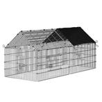 Enclos extérieur toit noir enclos rongeur enclos lapin parc, Animaux & Accessoires, Volatiles | Accessoires, Autres types, Envoi