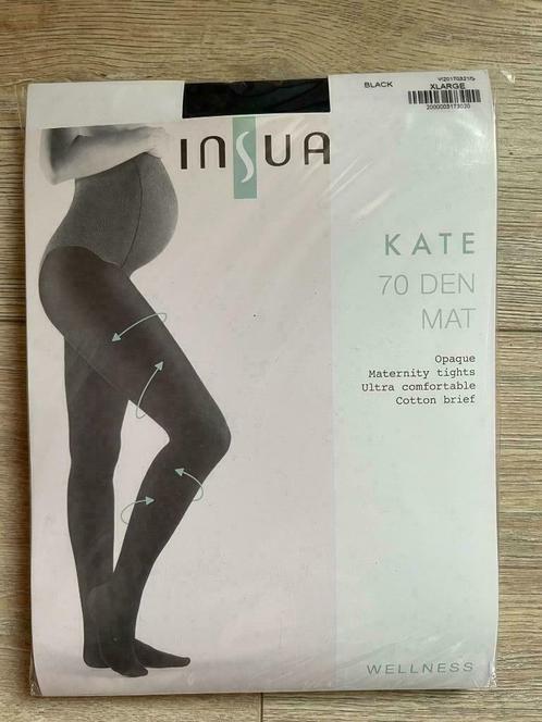 Zwangerschapspanty 70 den mat zwart Insua, Vêtements | Femmes, Leggings, Collants & Bodies, Neuf, Panty, Taille 48/52 (XL), Noir