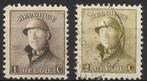 POSTZEGELS BELGIË- ALBERT I MET HELM- nr. 165/166, Postzegels en Munten, Ophalen of Verzenden, Koninklijk huis