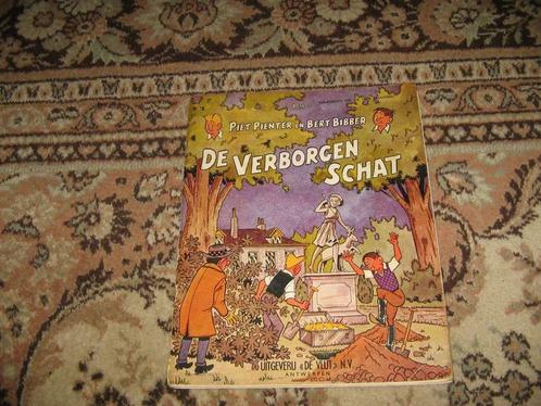 Piet Pienter en Bert Bibber: De verborgen schat - 5 DRUK, Livres, BD, Utilisé, Une BD, Envoi
