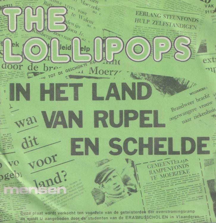 The Lollipops – In het land van Rupel en Schelde / Mensen -, Cd's en Dvd's, Vinyl Singles, Gebruikt, Single, Nederlandstalig, 7 inch