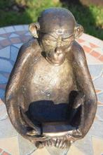 De aap die leest (dierlijk brons), Antiek en Kunst, Ophalen of Verzenden