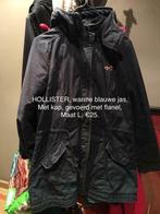 HOLLISTER, warme jas, maat L, Vêtements | Femmes, Vestes | Hiver, Bleu, Porté, Hollister, Taille 42/44 (L)