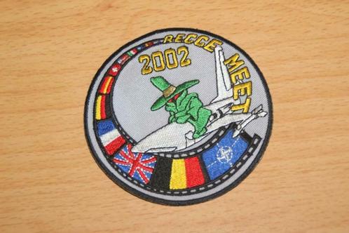 ABL-patch "RECCE MEET 2002", Verzamelen, Militaria | Algemeen, Luchtmacht, Embleem of Badge, Verzenden