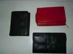 portefeuille Crinckles, Handtassen en Accessoires, Portemonnees, Ophalen of Verzenden, Rood, Leder