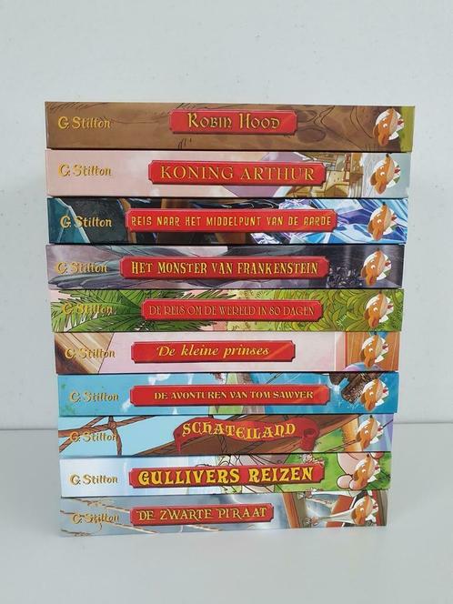 Collectie van 10 Geronimo Stilton boeken. (NIEUW!), Livres, Livres pour enfants | Jeunesse | 10 à 12 ans, Neuf, Enlèvement ou Envoi