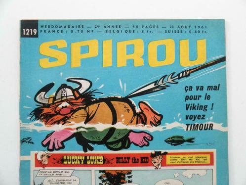 Spirou n° 1219 - 24 août 1961 - 24e année - Roba - pr. neuf, Livres, BD, Utilisé, Une BD, Enlèvement ou Envoi