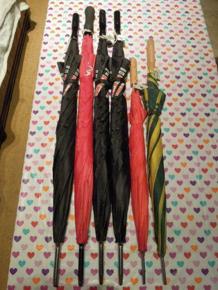 regenscherm - paraplu  aantal: 2 stuks verzameling, Antiquités & Art, Antiquités | Bronze & Cuivre, Enlèvement ou Envoi