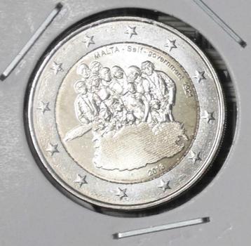 2 euro Malte 2013 UNC  Self Government, Enlèvement ou Envoi, Malte, 2 euros, Série