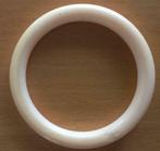 Te koop: Mooie beige armband, Ophalen, Zo goed als nieuw, Beige, Kunststof of Plastic