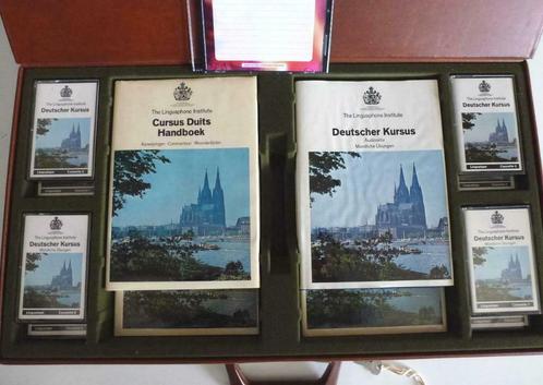 Cursus Duits - Linguaphone - boeken plus tapes en CDs, Boeken, Studieboeken en Cursussen, Zo goed als nieuw, Niet van toepassing