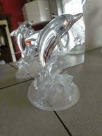 D2) Pretty Crystal Glass Dolphin "Voor verzamelaar, Ophalen of Verzenden