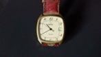 vintage horloge Helva, Overige merken, Polshorloge, Ophalen of Verzenden, Leer