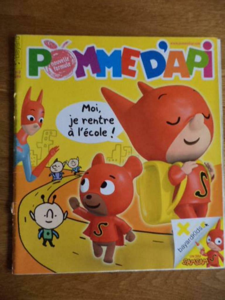Lot de 2 magazines Pomme d'Api, Enlèvement ou Envoi, Utilisé, 3 à 4 ans