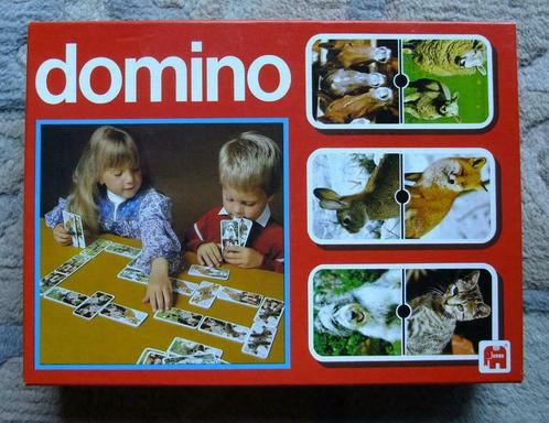 Vintage: Domino - Jumbo - zo goed als nieuw!!, Kinderen en Baby's, Speelgoed | Educatief en Creatief, Zo goed als nieuw, Ophalen of Verzenden