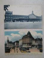 2 oude postkaarten Tourcoing, Collections, Cartes postales | Étranger, Envoi
