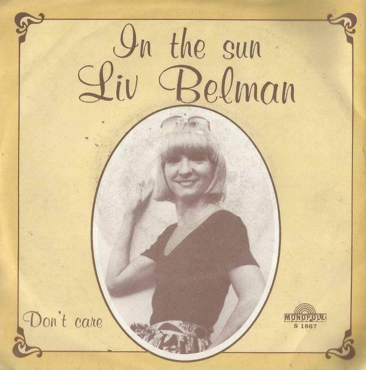 Liv Belman – In the sun / Don’t care – Single, Cd's en Dvd's, Vinyl Singles, Gebruikt, Single, Nederlandstalig, 7 inch, Ophalen of Verzenden