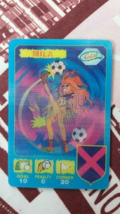 Carte Diabolix - série Calvé - Mila, Verzamelen, Speelkaarten, Jokers en Kwartetten, Gebruikt, Speelkaart(en), Ophalen of Verzenden