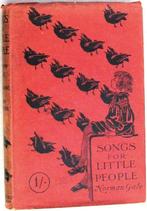 Songs for Little People [c1900] - Art Nouveau met stofomslag, Antiquités & Art, Enlèvement ou Envoi