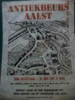 Aalst: Affiche: Antiekbeurs Aalst 1973 (Dirk Martensjaar)., Ophalen of Verzenden, Gebruikt