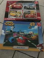Puzzels cars en wings, Ophalen of Verzenden, 10 tot 50 stukjes, Zo goed als nieuw