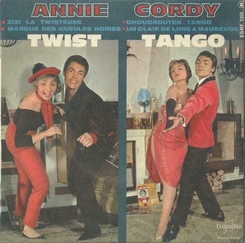 Annie Cordy – Twist / Choucrouten tango   2 – Single - EP, Cd's en Dvd's, Vinyl Singles, Gebruikt, EP, Pop, 7 inch, Ophalen of Verzenden