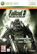 Extension Fallout 3 Xbox 360: Broken Steel-Point Lookout., Consoles de jeu & Jeux vidéo, Jeux | Xbox 360, Comme neuf, À partir de 18 ans