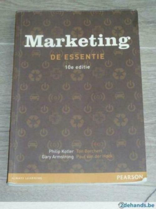 Marketing  de Essentie  -  10e editie, Boeken, Economie, Management en Marketing, Gelezen, Economie en Marketing, Ophalen of Verzenden