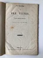 El Vizconde de San Victor - Rafael Ameller - 1857, Antiek en Kunst, Ophalen of Verzenden