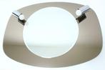 Vintage retro moderne spiegel met verlichting, Huis en Inrichting, Woonaccessoires | Spiegels, Ophalen, Zo goed als nieuw, 75 tot 100 cm