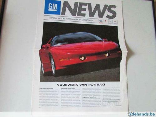 General Motors  News, Livres, Autos | Brochures & Magazines, Utilisé, Autres marques, Envoi