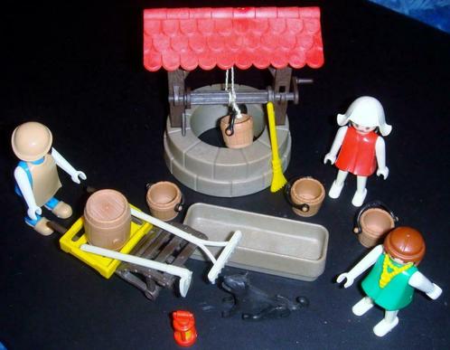 Playmobil 3487: Puit et paysans, 1980, Kinderen en Baby's, Speelgoed | Playmobil, Gebruikt, Complete set, Ophalen of Verzenden