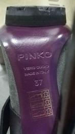 198A* PINKO bottillons gris 3x cuir sexy top qualité (37), Boots et Botinnes, Gris, Neuf