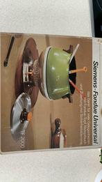 Retro fondue stel, Ophalen, Gebruikt
