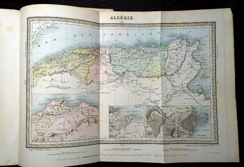 L’Algérie Ancienne et Moderne 1846 Galibert - Algerije, Antiek en Kunst, Antiek | Boeken en Manuscripten, Ophalen of Verzenden