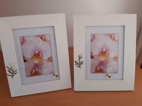 2 withouten fotokaders, Huis en Inrichting, Woonaccessoires | Lijsten, Zo goed als nieuw, Minder dan 50 cm, Minder dan 50 cm, Hout