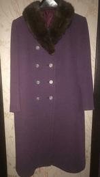 Manteau en laine col vison, Vêtements | Femmes, Porté, Violet