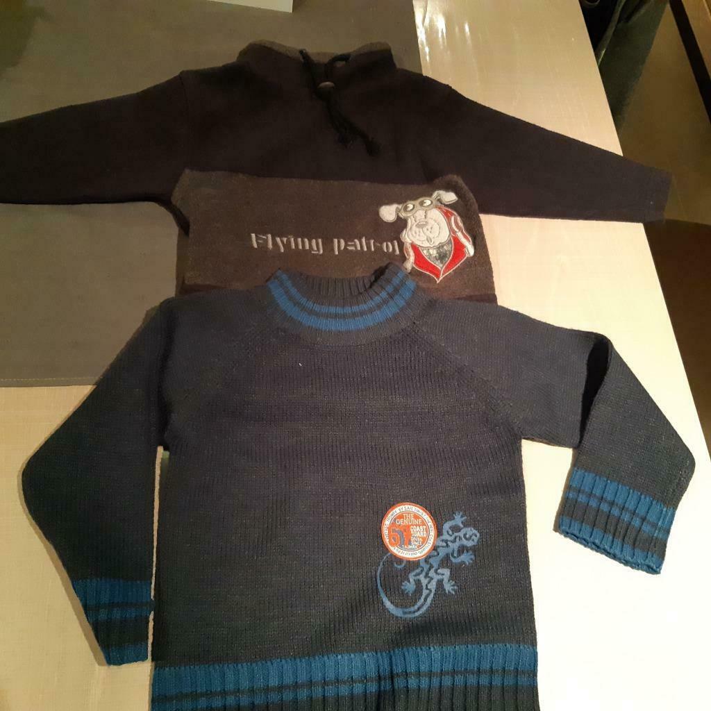 Lot de 2 pulls, 7 ans, Enlèvement ou Envoi, Utilisé, Garçon, Pull ou Veste