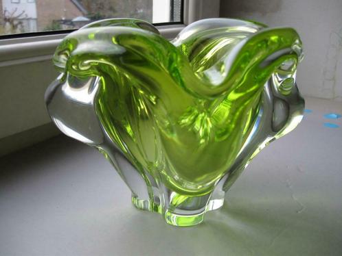 KRISTALLEN  VAAS of  ASBAK – DECORATIEF, Antiek en Kunst, Antiek | Glaswerk en Kristal, Ophalen of Verzenden