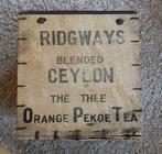 Ancienne boîte à thé RIDGWAY, Enlèvement ou Envoi