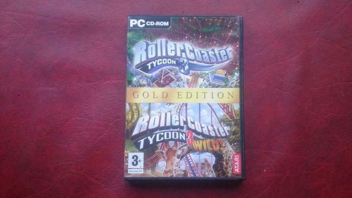 Rollercoaster tycoon 3 gold edition, Consoles de jeu & Jeux vidéo, Jeux | PC, Enlèvement ou Envoi