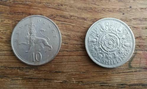Oude muntstukken uit Groot-Brittannië, Engeland., Verzamelen, Overige Verzamelen, Gebruikt, Ophalen of Verzenden