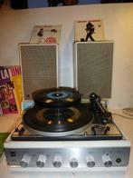 Dual 1214 - HS37 platenspeler met ingebouwde versterker + 2, Audio, Tv en Foto, Stereoketens, Ophalen, Gebruikt, Speakers, Overige merken