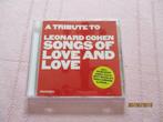 cd "a tribute to leonard cohen".nina simone - jeff buckley ., Ophalen of Verzenden