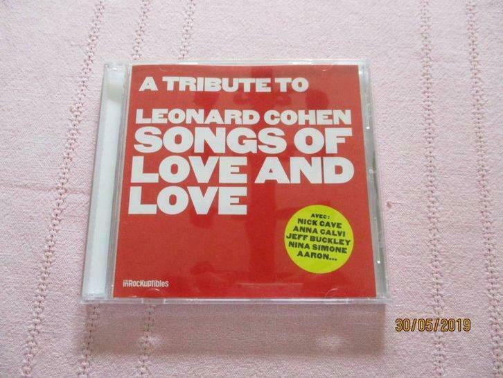 cd "a tribute to leonard cohen".nina simone - jeff buckley ., Cd's en Dvd's, Vinyl | Pop, Ophalen of Verzenden