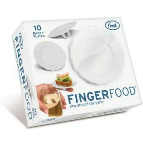 FingerFood Ring plates neuf, Maison & Meubles, Cuisine | Couverts, Neuf, Enlèvement