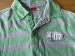 ESPRIT groene gestreepte polo maat 128/134, Ophalen of Verzenden, Gebruikt, Jongen, Shirt of Longsleeve