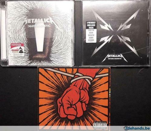 METALLICA - St.Anger, Death magnetic, Beyond magn (3CD&DVD), Cd's en Dvd's, Cd's | Hardrock en Metal, Verzenden